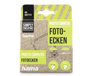 Hama Adhesive Dots Dispenser Display (500 Photo Corners, Diameter 10 mm, Paper/Viskose) Transparent (Package may vary)