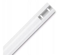 Hama Aluminium Cable Duct, Semi-Circular, 110 x 3.3 x 1.8 cm, white
