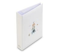 Hama "Animals" Photo Album with Pocket and Memo Area (200 Photos 10 x 15 cm, 100 Pages, Format 19 x 25 cm, CD and Negatives, Animal Pattern) White