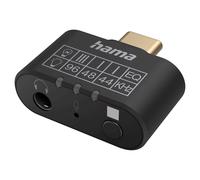 Hama Audio Adapter USB-C To 3.5Mm Jack AUX Microphone Equalizer EQ PC Notebook