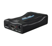 Hama AV Converter Scart to HDMI Flat TV Full HD Black