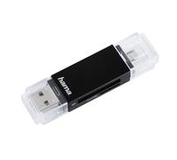 Hama Basic Card Reader USB 2.0/Micro-USB Black