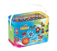 Hama Beads 10,000 Beads and 5 Pegboards Tub