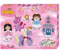 Hama Beads 3158 Fantasy Fun Gift Box incl. 4K Beads and 2 Pegboards