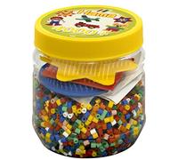 Hama Beads and Pegboards in Tub (Yellow)