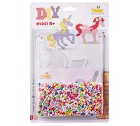 Hama - Beads | Approx. 2.000 Beads, 1 Fantasy Horse pegboard No. 315TR, Colour Printed Design Sheet, Instructions and Ironing Paper.