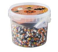 Hama Beads | Approx. 4.000 Beads, 2 Small pegboards: Square No. 220-18 and Hexagonal No. 223-04. Colour Printed Design Sheet, Instructions and Ironing Paper.