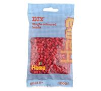 Hama Beads Bag | Approx. 1000 Midi Fuse Beads | Mosaic Decoration Arts & Craft for Creative Children Ages 5+ | Dark Red