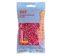 Hama Beads Bag | Approx. 1000 Midi Fuse Beads | Mosaic Decoration Arts & Craft for Creative Children Ages 5+ | Claret
