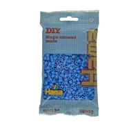 Hama Beads Bag | Approx. 1000 Midi Fuse Beads | Mosaic Decoration Arts & Craft for Creative Children Ages 5+ | Bright Blue
