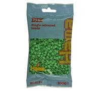 Hama Beads Bag | Approx. 1000 Midi Fuse Beads | Mosaic Decoration Arts & Craft for Creative Children Ages 5+ | Bright Green