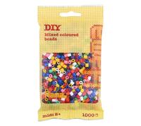 Hama Beads Bag | Approx. 1000 Midi Fuse Beads | Mosaic Decoration Arts & Craft for Creative Children Ages 5+ | Assorted Colours
