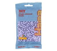 Hama Beads Bag | Approx. 1000 Midi Fuse Beads | Mosaic Decoration Arts & Craft for Creative Children Ages 5+ | Light Lavender