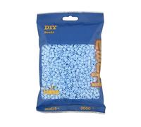 Hama Beads Bag | Approx. 3000 Midi Fuse Beads | Mosaic Decoration Arts & Craft for Creative Children Ages 5+ | Pastel ice Blue