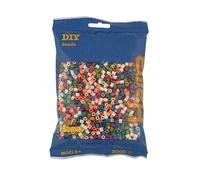 Hama - Midi Size Beads, 201-58, Mix 6 Colours