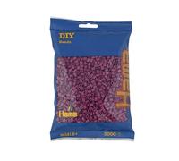 Hama Beads Bag | Approx. 3000 Midi Fuse Beads | Mosaic Decoration Arts & Craft for Creative Children Ages 5+ | Plum