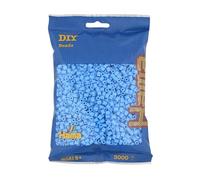 Hama Beads Bag | Approx. 3000 Midi Fuse Beads | Mosaic Decoration Arts & Craft for Creative Children Ages 5+ | Pastel Blue