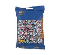 Hama Beads Bag | Approx. 3000 Midi Fuse Beads | Mosaic Decoration Arts & Craft for Creative Children Ages 5+ | Mix 91