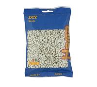 Hama Beads Bag | Approx. 3000 Midi Fuse Beads | Mosaic Decoration Arts & Craft for Creative Children Ages 5+ | Cloudy White