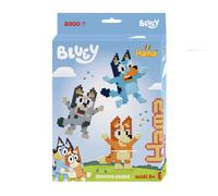 Hama Bluey Fuse Beads Craft Kit - 2000 Iron-On Beads with Pegboard, Design Sheet & Instructions - Arts & Crafts Toy for Kids Ages 5+