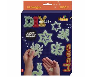 Hama Beads Glow In The Dark Activity Set