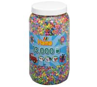 Hama Beads Pastel Mix - 13,000 Midi Beads - Tub