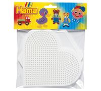 Hama Beads Pegboard Large Heart and Hexagon