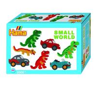 Hama Small World Dinosaur & Car