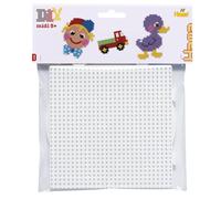 Hama Beads Square & Round Pegboard Set, for 3 years to 99 years
