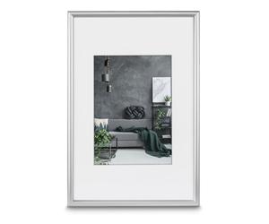 hama Bilderrahmen Detroit silber 32,0 x 44,0 cm NEW