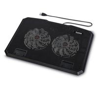 Hama Black Metal laptop cooling pad 39.6 cm (15.6")