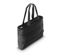Hama Black Quilted Laptop Bag for Laptops up to 17.3" | Shopper bag style