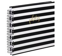 Hama "Blocks Spiral Photo Album, Laminated art print, 50 White Pages