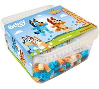 Hama Maxi Beads Bluey Craft Box - 900 Iron-On Fuse Beads, Large Pegboard, Design Sheet, String & Ironing Paper - Arts & Crafts Kit for Kids Ages 3+