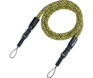 Hama Braid 120 camera strap, black/yellow