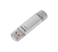 Hama 32Gb FlashPen C-Laeta, Type C USB 3.1, USB 3.0, 3, 00124162 (USB 3.1, USB 3.0, 3), Silver