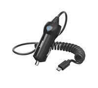 Hama Car Charger with Micro-USB Connection, 6 W, 1 m, black