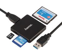Hama Card Reader 35-in-1 Black multi USB 3.0