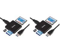 Hama Card Reader 35-in-1 Black multi USB 3.0 (Pack of 2)
