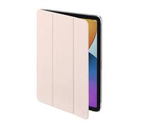Hama Case for iPad Air 2022/2020 10.9 inch (Flip Case for Apple Tablet, Protective Cover with Stand Function, Transparent Back, Magnetic Cover with Auto Wake/Sleep Function) Pink
