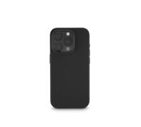 Hama Case for iPhone 16 Pro (Mobile Phone Case, Shockproof, Scratch-Resistant, Elegant Protective Case for Back, Soft, Slim, Soft Surface, Wireless Charging Compatible) Black