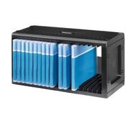 Hama CD/DVD/Blu-Ray Rack 20 CD Jewel Cases Wall Mountable Plastic Black