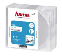 Hama Cd/Dvd/Blu-Ray Slim Jewel Cases X10 Transparent