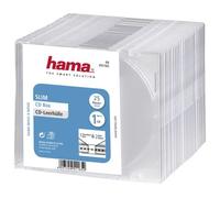 Hama Slim CD Cases | Pack of 25 | Transparent