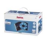 Hama Cd/Dvd/Blu-Ray Slim Jewel Cases X50 Transparent/Black