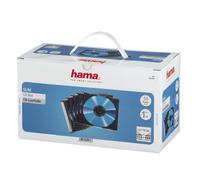 Hama Cd Box Slim 50 Units Black