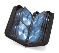 Hama CD/DVD/Blu-ray Wallet 120, black 120 CDs Single