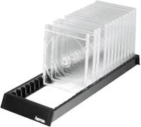 Hama CD Flipper Storage Unit for 22 CDs, Black