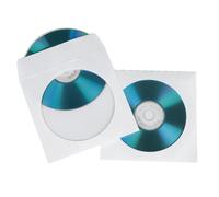 Hama CD Paper Sleeves, white, 100 pcs/Pack 1 discs