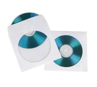Hama CD Paper Sleeves white 100 pcs/Pack 1 discs